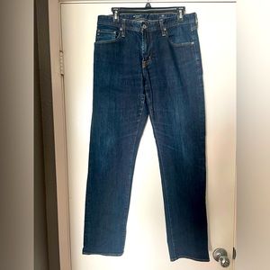 AG Adriano Goldschmied Jeans Mens 32x32 Graduate Tailored Leg Dark Wash Stretch